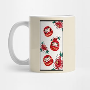 Daruma Triplets Mug